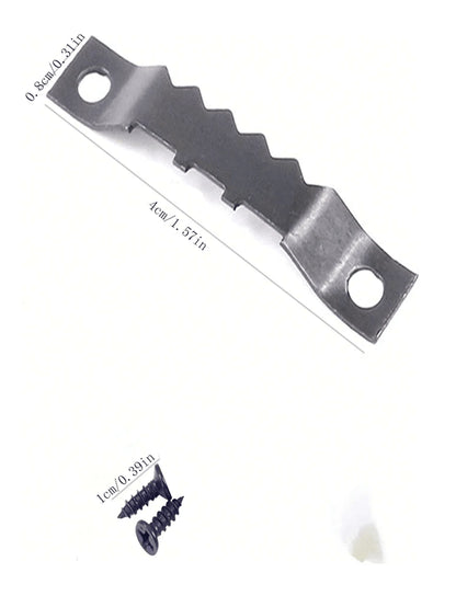 100pcs Boxed Picture Frame Hanging Pieces Hardware Accessories Three Colors With Flat Head Screw Hook Accessories