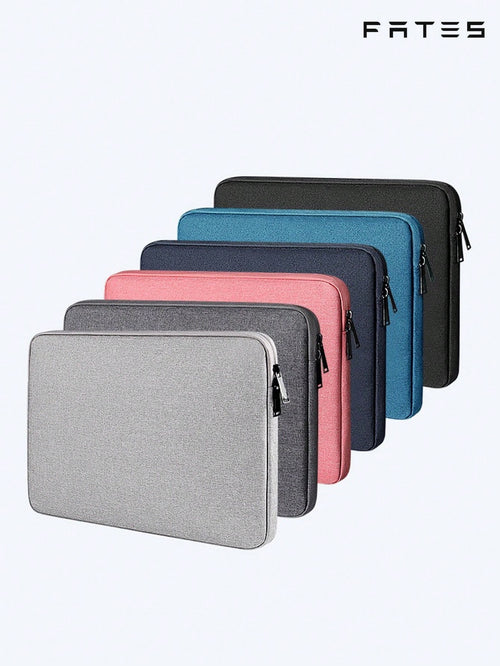 11/12/13/14/15.6/16 Inch Laptop Sleeve, Polyester Material, Black Color Compatible With Ipad, Air/Pro M1/M2/M3, Surface, HP Laptops School Supplies