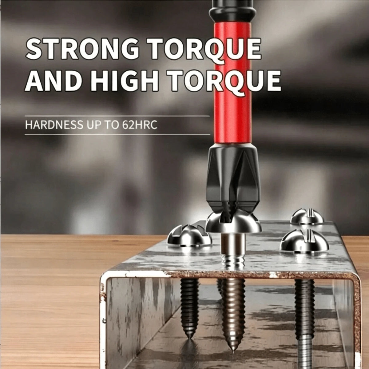 12/7/1pc, S2 Steel Magnetic Screwdriver Bit Set, Anti-Slip Shock-Resistant Magnetic Screwdriver Drill Bits, Durable Magnetic Anti-Slip Drill Bit Set- Made Of S2 Steel And Hex Shank, High Quality, Dur