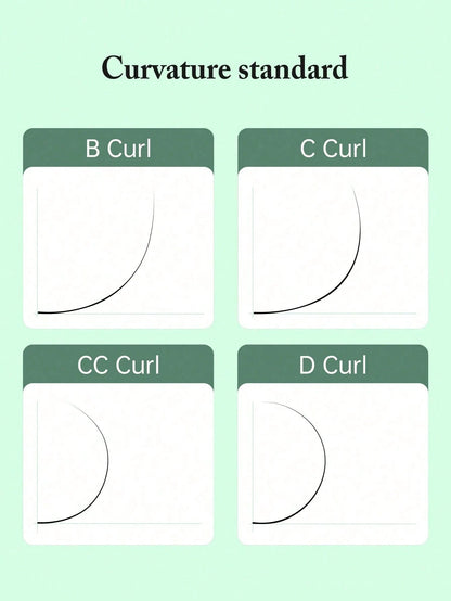 12 Rows B/C/CC/D Curl 3D W-Shaped Pre-Made Fan Lashes W Lashes 3D Clover False Eyelashes Single Lash Seamless Voluminous Lash Extensions Lash Artist Supplies False Eyelashes Lash Extensions Partial Fa