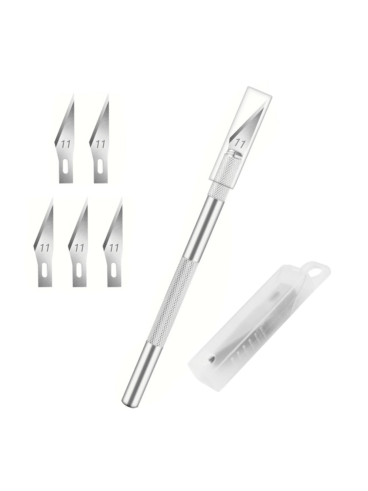 13pcs/Box Precision Handcraft Knife Set- Aluminum Alloy, Ideal For Paper Cutting And DIY Projects, Manual Carving Pen Tools- For Crafts And DIY Enthusiasts- Perfect Gift For Artists And Makers