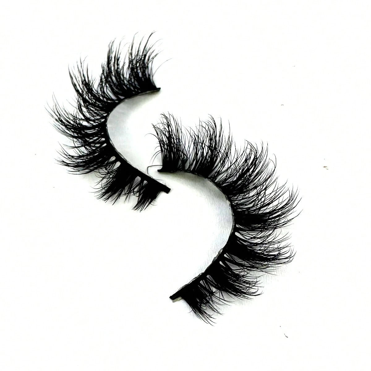 14 Pairs Comic Style Faux Mink Cat Eye False Eyelashes Natural Thick Voluminous False Eyelashes Travel Essential Makeup Tools