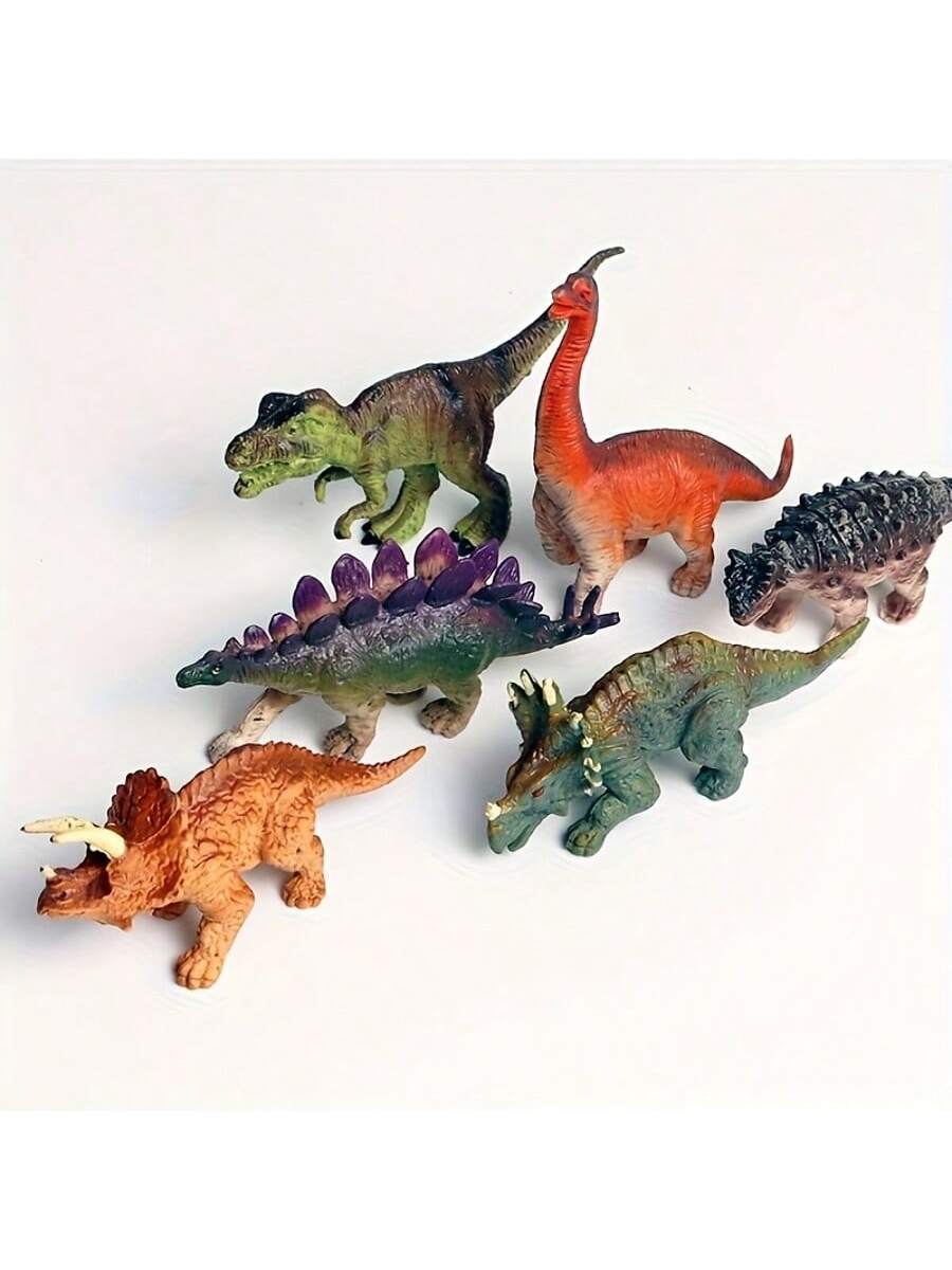 14pcs Medium Dinosaur Set- Dinosaur Toys- Dinosaur Lover Gift- Party Favors, Educational Models, Birthday And Christmas Gifts