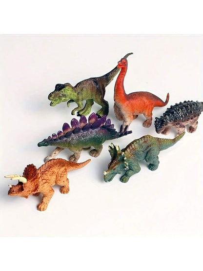 14pcs Medium Dinosaur Set- Dinosaur Toys- Dinosaur Lover Gift- Party Favors, Educational Models, Birthday And Christmas Gifts