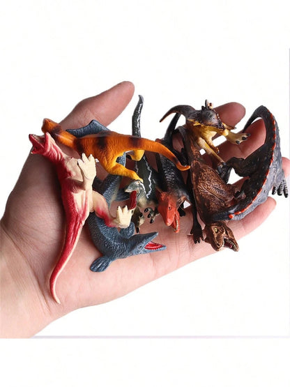 14pcs Medium Dinosaur Set- Dinosaur Toys- Dinosaur Lover Gift- Party Favors, Educational Models, Birthday And Christmas Gifts