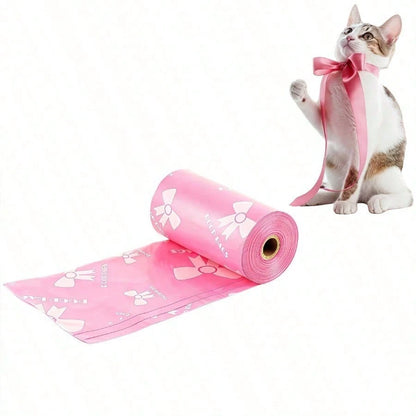 150 Count Extra Thick Dog Waste Bags, Leak-Proof Polyethylene Trash Bags, Unique Patterns, Beautiful Colors, Suitable For Cats And Dogs, Adorable Pet Cleaning Supplies, Multi-Purpose Cleaning Bags, Va