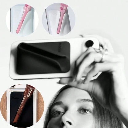 17 15 16 14 13 12 11 Pro Rhod Magnetic LIP Lip Holder With Gloss Phone Cases,Magnetic Lip Gloss Storage Glossy Phone Case For Series 17, 15, 16, 14, 13, 12, 11 With Single Magnetic Patch Or Storage P