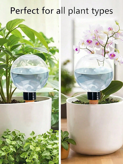 17.5oz Automatic Slow Release Plant Watering System, Indoor/Outdoor Gardening Tool, No Electricity Needed, Suitable For Succulents And Fresh Flowers, Self-Watering Decor, Gift For Plant Lovers