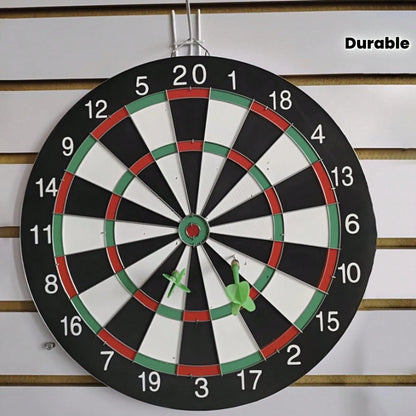17-Inch Dart Board Set With 6 Darts, Durable EVA Material, Suitable Indoor/Outdoor Use, Family Gatherings & Casual Games