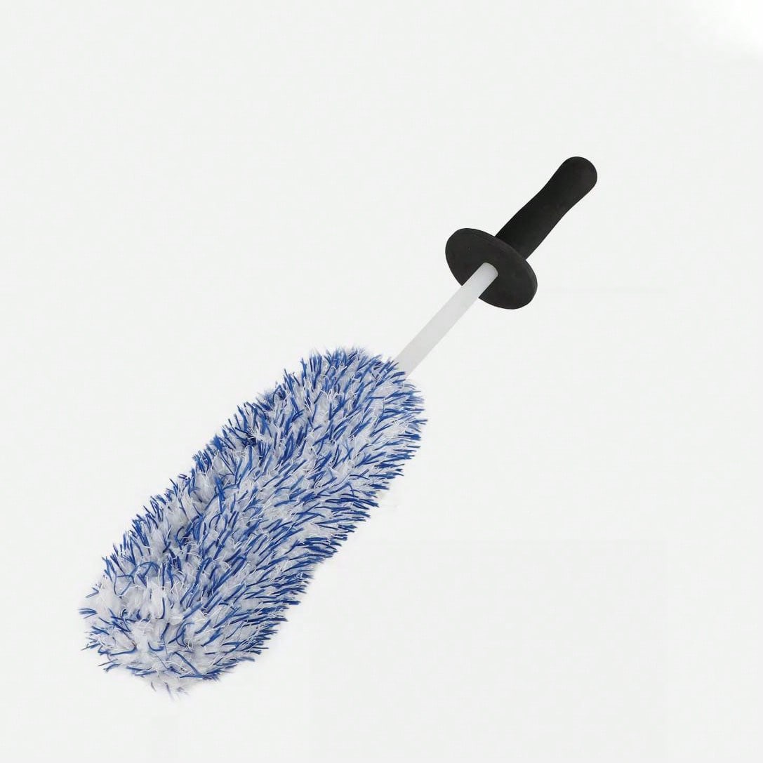 17in Auto Car Wheel Brush Detailing Tool Wash Cleaning Set Rims Tire Seat Engine-Car Wheel Brush