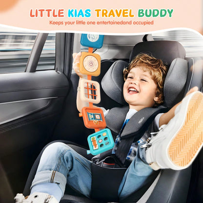 18+ Months Multifunctional Game Board, Suitable For Airplane And Car Travel, Montessori Busy Board Busy Cube Toy For 18+ Months Boys And Girls, Suitable For Easter Gift Basket Filler