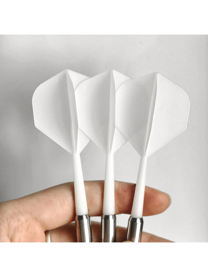 18pcs/Set Colorful 2BA High Hardness Semi-Transparent Dart Flights- Customizable Colors- Fit & Non-Deformation Material- Improve Accuracy & Control,Adult Party Games Suitable For Halloween/Christma