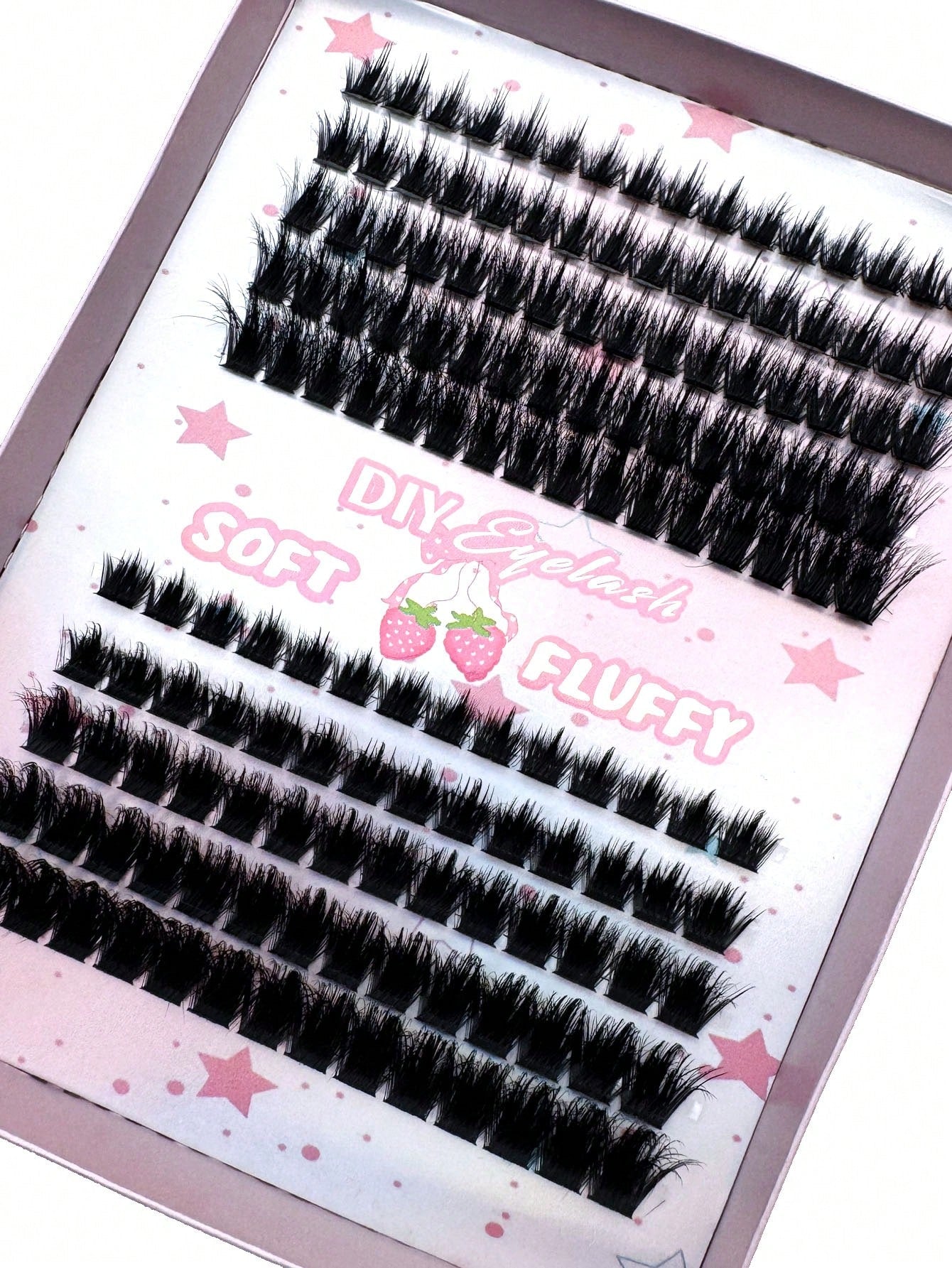 190pcs/180pcs/150pcs Individual Eyelash Extensions, 2 Mixed Styles (120D+150D) 5D Thick Eyelash Extensions. Eyelash Clusters, Single Eyelashes, False Eyelashes