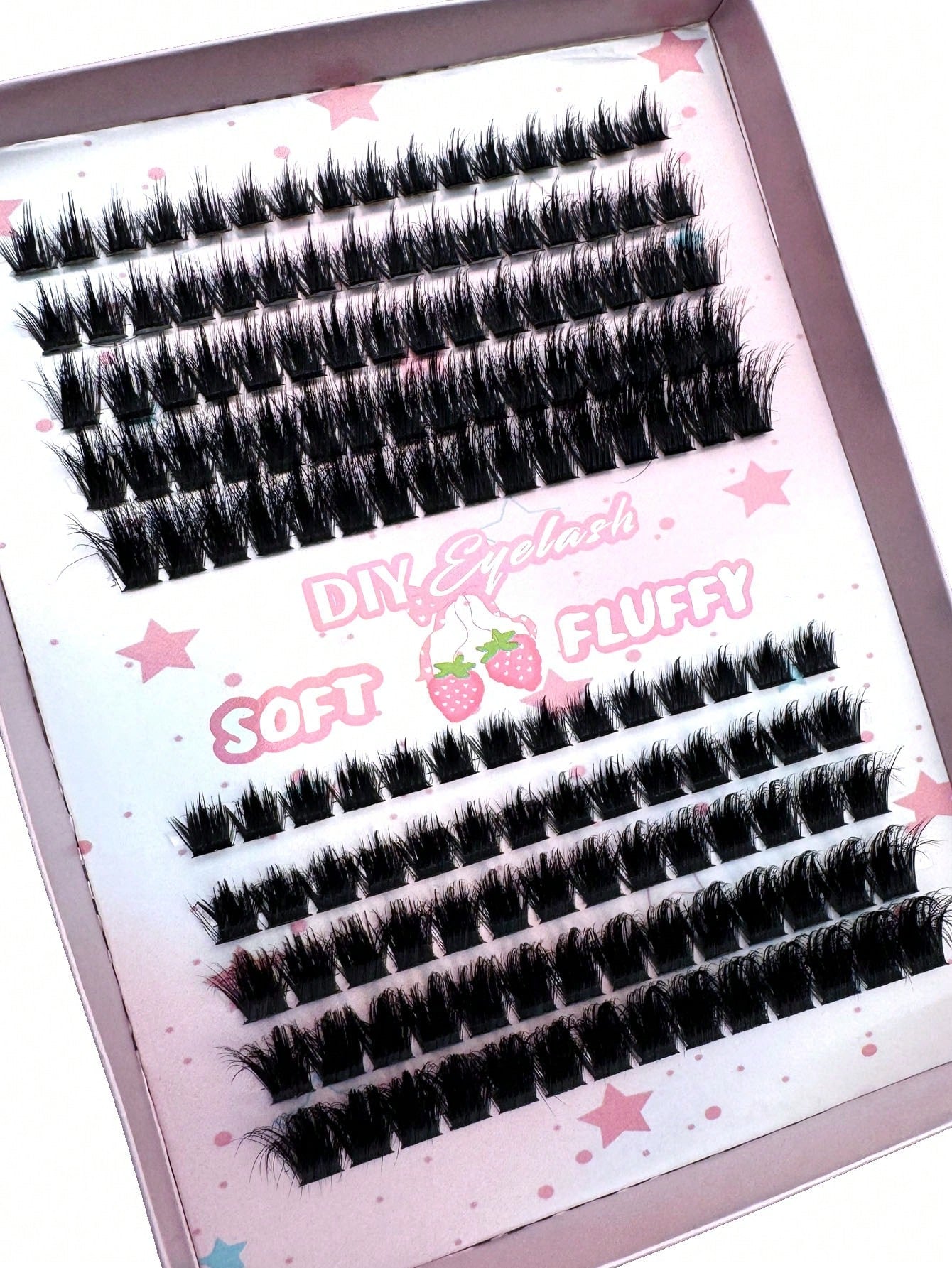 190pcs/180pcs/150pcs Individual Eyelash Extensions, 2 Mixed Styles (120D+150D) 5D Thick Eyelash Extensions. Eyelash Clusters, Single Eyelashes, False Eyelashes
