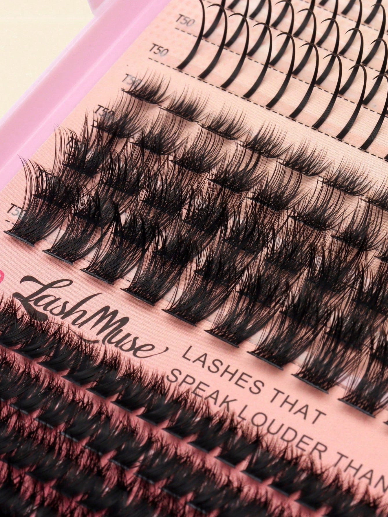 1BOX/2BOXES 640PCS/1280PCS Lash Cluster Set, Individual Cluster Lashes, D Curl, DIY False Lashes,50D+80D+100D+120D Mixed Density, Mink-Like Hair, Includes Eyelash Glue,Tweezers,Brush,Christmas, Party