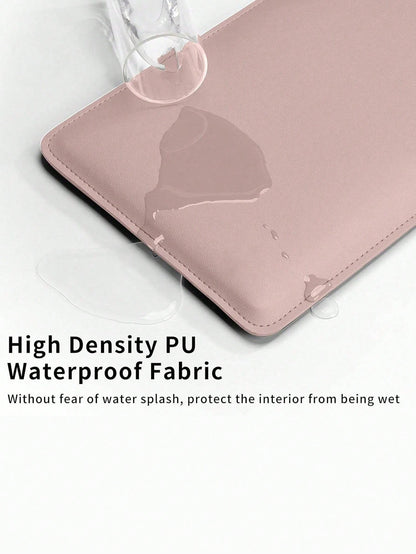 1pc 13/14/15/16 Inch Laptop Sleeve, Waterproof Shock-Resistant Lightweight Laptop/Shoulder Bag, Suitable For Book Air Pro, Ins/Y192k Style, Portable Unisex, Cute, Simple, With Laptop Compartment, Larg