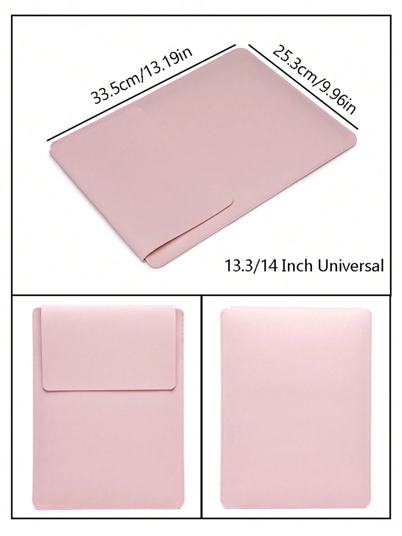 1pc 13/14/15/16 Inch Laptop Sleeve, Waterproof Shock-Resistant Lightweight Laptop/Shoulder Bag, Suitable For Book Air Pro, Ins/Y192k Style, Portable Unisex, Cute, Simple, With Laptop Compartment, Larg