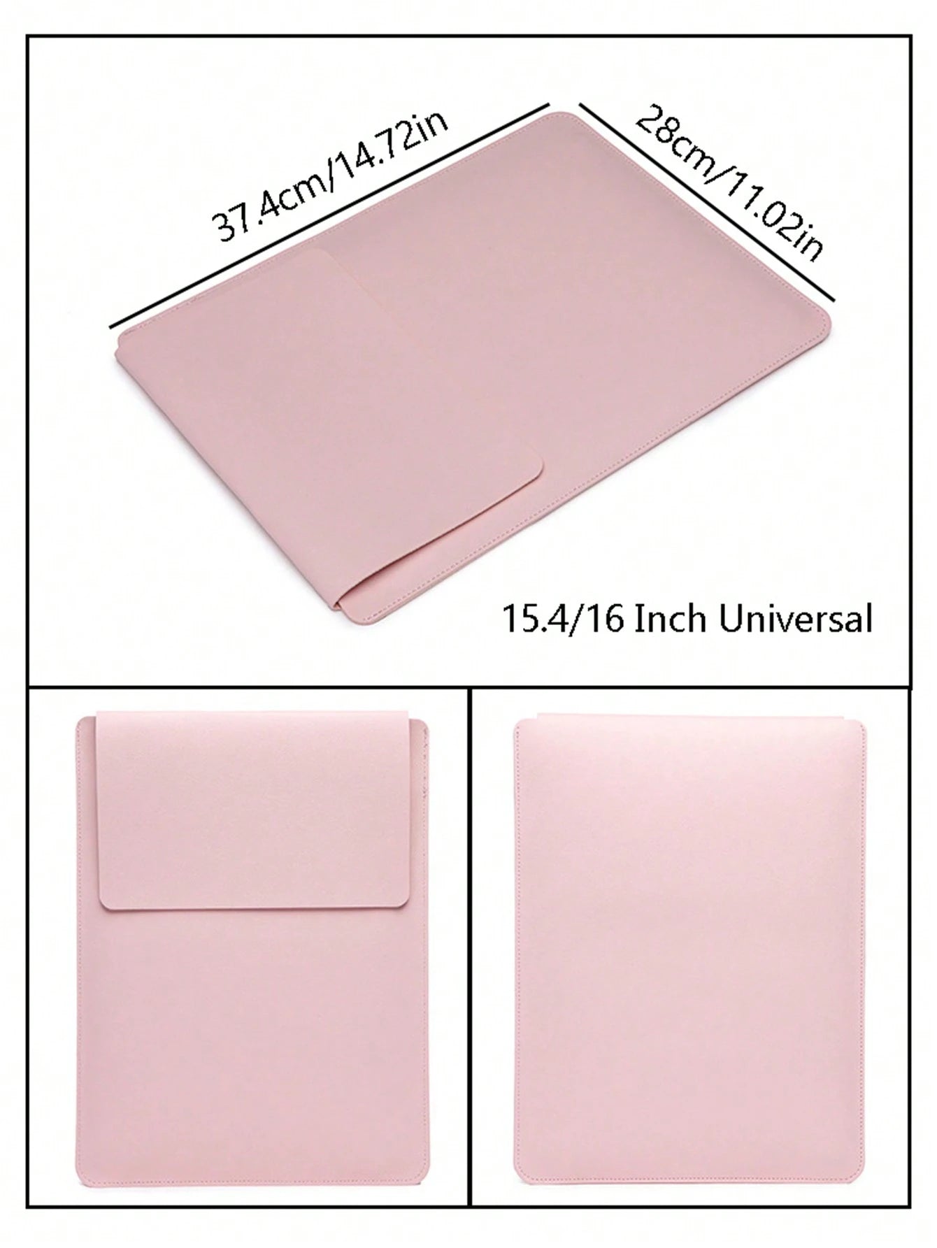 1pc 13/14/15/16 Inch Laptop Sleeve, Waterproof Shock-Resistant Lightweight Laptop/Shoulder Bag, Suitable For Book Air Pro, Ins/Y192k Style, Portable Unisex, Cute, Simple, With Laptop Compartment, Larg