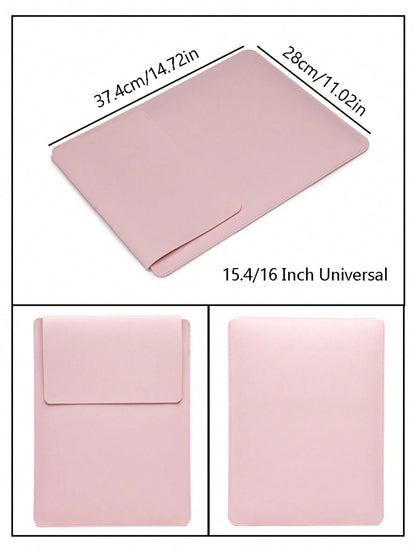 1pc 13/14/15/16 Inch Laptop Sleeve, Waterproof Shock-Resistant Lightweight Laptop/Shoulder Bag, Suitable For Book Air Pro, Ins/Y192k Style, Portable Unisex, Cute, Simple, With Laptop Compartment, Larg