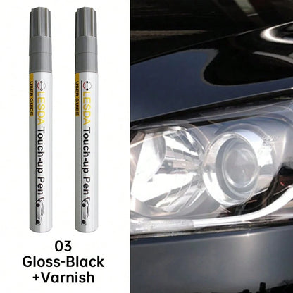 1pc/2pcs Touch-Up Pen For Cars, Car Paint Repair Pen, Car Paint Scratch Repair Pen, Car Minor Scratch Repair In One Stroke, Simple To Operate, Fast And Easy, Car Beauty Tools (Random Styles)
