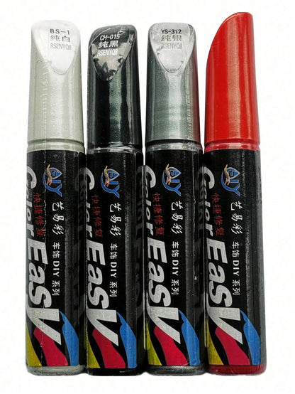 1pc/2pcs Touch-Up Pen For Cars, Car Paint Repair Pen, Car Paint Scratch Repair Pen, Car Minor Scratch Repair In One Stroke, Simple To Operate, Fast And Easy, Car Beauty Tools (Random Styles)