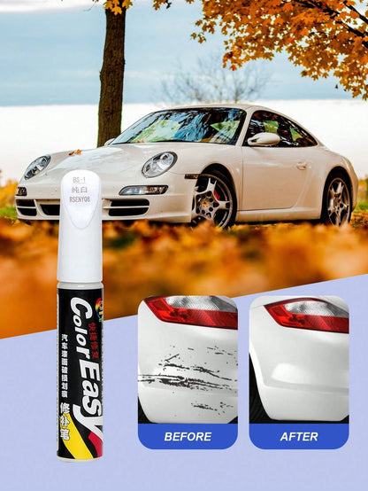 1pc/2pcs Touch-Up Pen For Cars, Car Paint Repair Pen, Car Paint Scratch Repair Pen, Car Minor Scratch Repair In One Stroke, Simple To Operate, Fast And Easy, Car Beauty Tools (Random Styles)