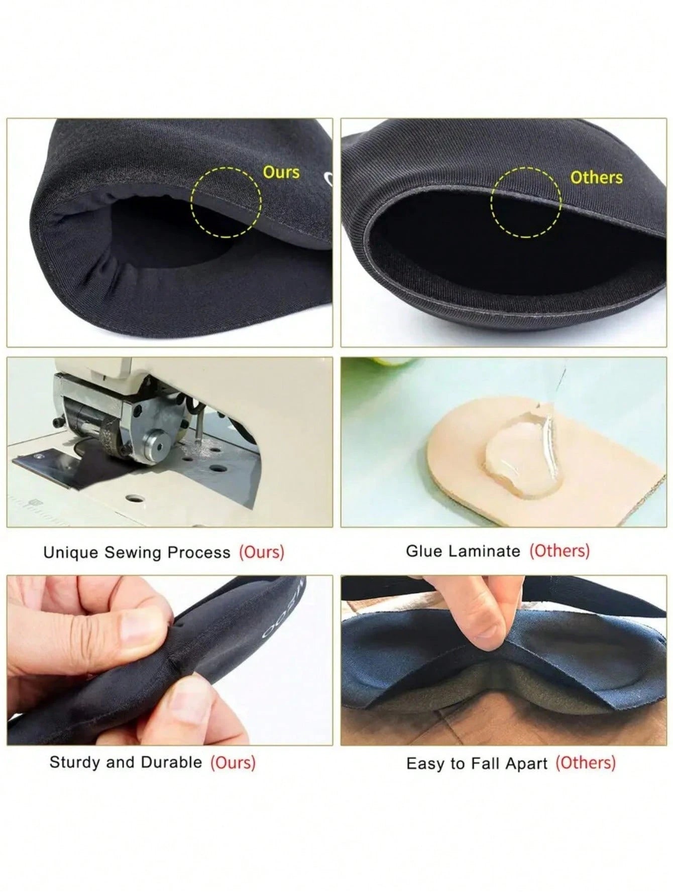1pc 3D Sleep Mask Natural Sleeping Eye Mask Eyeshade Cover Shade Eye Patch Women Men Soft Portable Blindfold Travel Eyepatch,School,Back To School,Travel,Travel Essentials,Home Essentials,Eye Mask,Sle