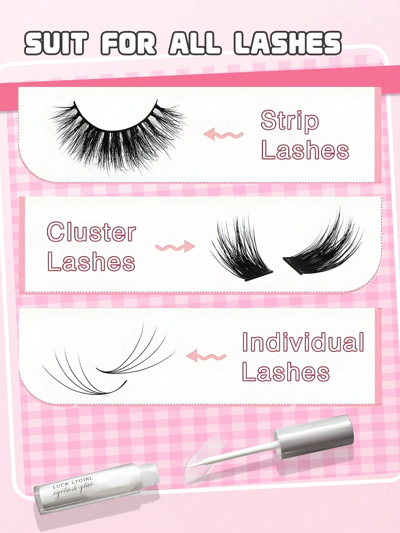 1pc 5ml Waterproof & Sweat-Proof False Eyelash Glue For Long-Lasting Holdlash Glue,Eyelash Glue