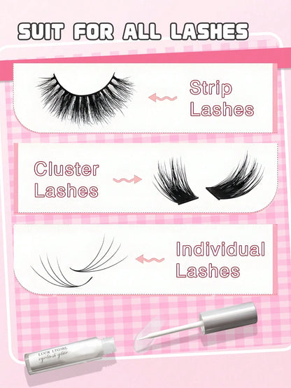 1pc 5ml Waterproof & Sweat-Proof False Eyelash Glue For Long-Lasting Holdlash Glue,Eyelash Glue