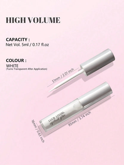 1pc 5ml Waterproof & Sweat-Proof False Eyelash Glue For Long-Lasting Holdlash Glue,Eyelash Glue