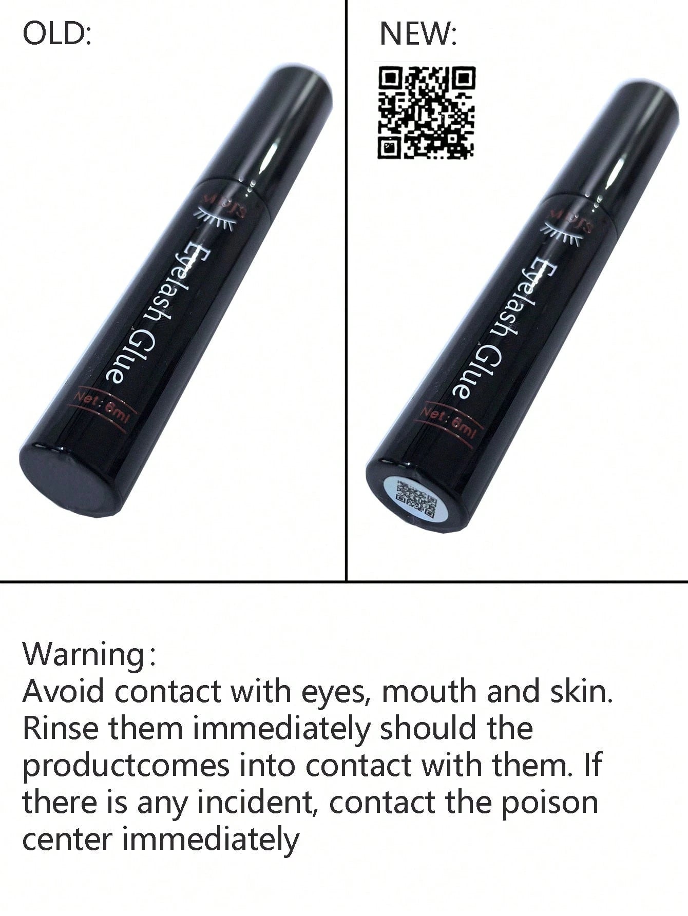 1pc 6ml Transparent Eyelash Glue, Super Holding, Non-Irritating, Professional Eyelash Extension Glue, Waterproof, Latex-Free, Suitable For Home, Travel, Sensitive Skin, DIY Eyelash Extension, Applicab