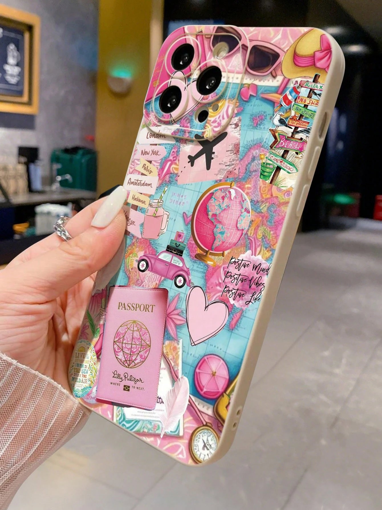 1pc Aviation Fashion Anti-Drop Phone Case Matte Anti-Drop Breathable Suitable For IPhone 16/11/16Pro/16Plus/16ProMax/16E/15ProMax/13/14/12/XS/XR/7G/8P, Galaxy S25/S25Plus/S25 Ultra/A16/A36/A26/A56/A50