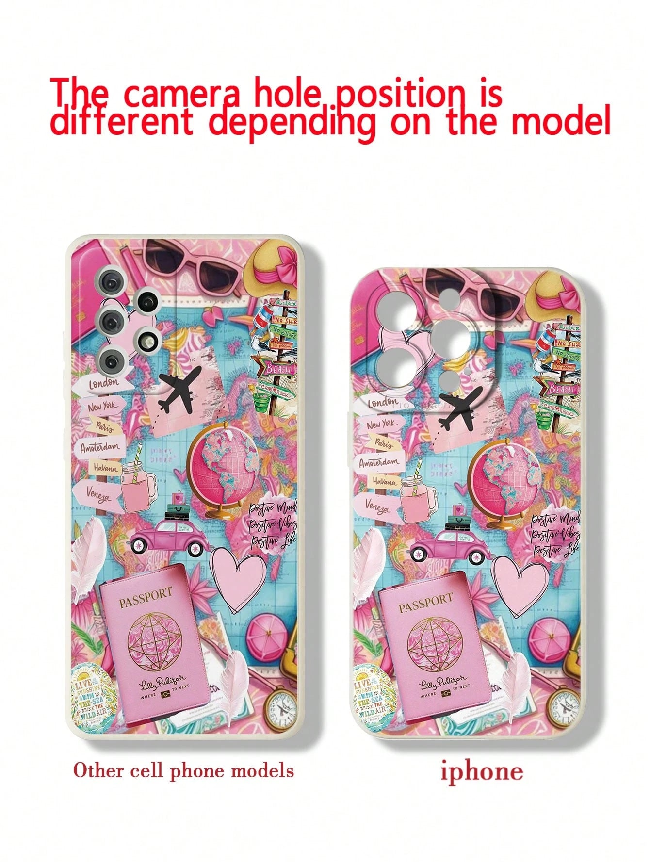 1pc Aviation Fashion Anti-Drop Phone Case Matte Anti-Drop Breathable Suitable For IPhone 16/11/16Pro/16Plus/16ProMax/16E/15ProMax/13/14/12/XS/XR/7G/8P, Galaxy S25/S25Plus/S25 Ultra/A16/A36/A26/A56/A50