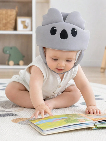 1pc Baby Toddler Infant Anti-Collision Helmet Soft Adjustable Head Guard Cap For Crawling Walking Play Indoor Outdoor Unisex Breathable Lightweight
