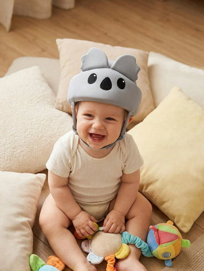 1pc Baby Toddler Infant Anti-Collision Helmet Soft Adjustable Head Guard Cap For Crawling Walking Play Indoor Outdoor Unisex Breathable Lightweight
