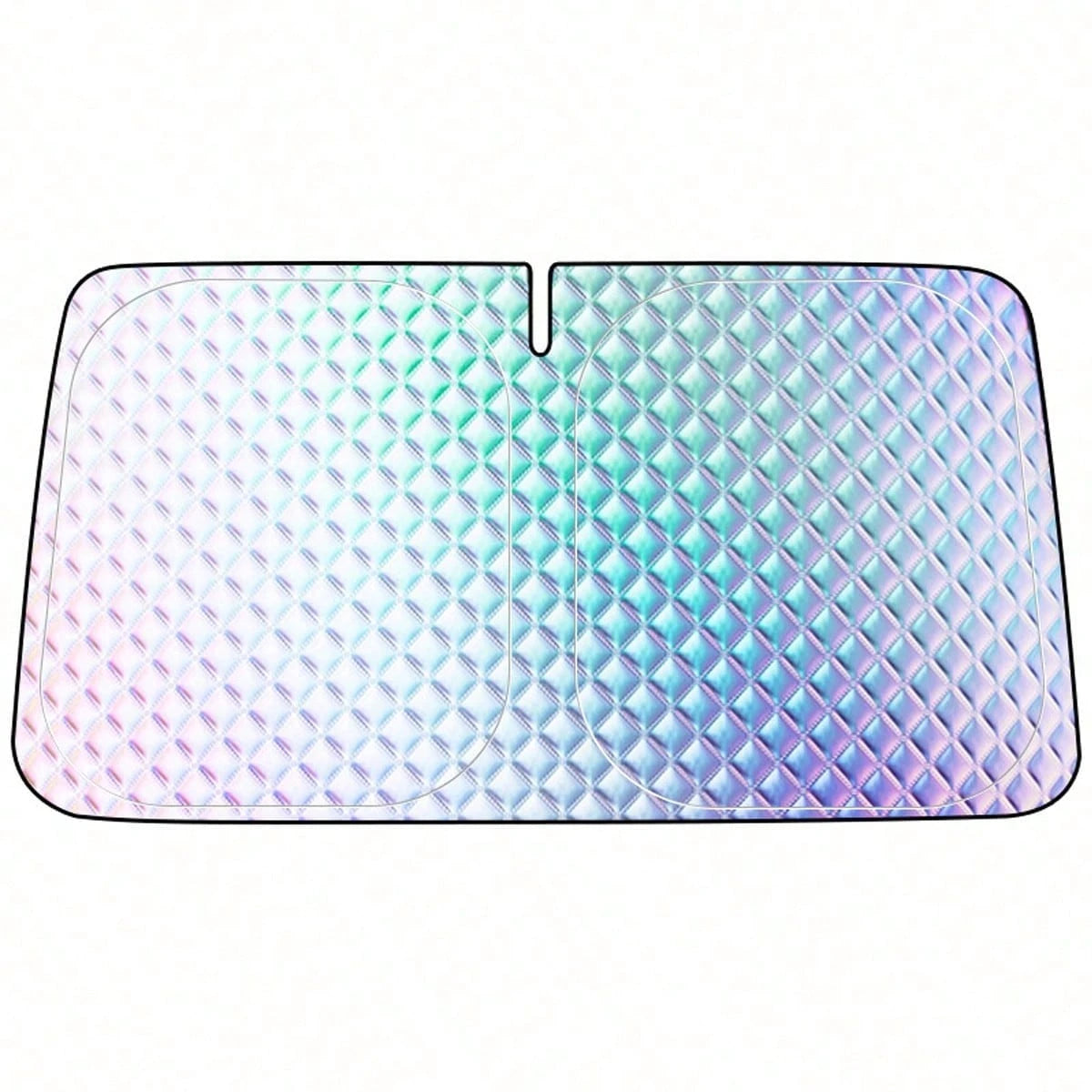 1pc Car Front Windshield Sun Shade, Heat Insulating Sun Curtain, Laser Light-Blocking Sunshade For Car Interior