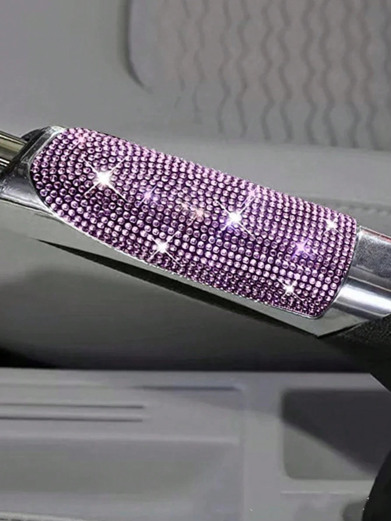 1pc Car Installed Diamond Inlaid Handbrake Cover, Car Interior, Universal Handbrake Protector, Handbrake Cover, Lever Cap Modification (Note The Size, Not Suitable For All Vehicle Models)