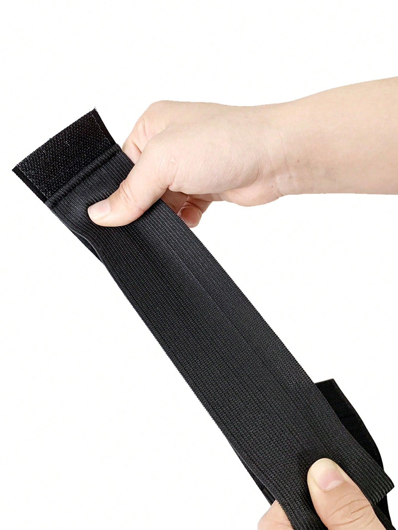 1pc Car Trunk Hook And Loop Storage Tie