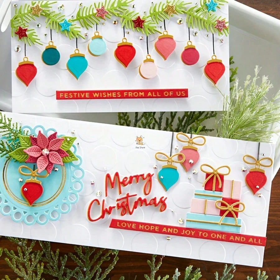 1pc Christmas Bell Greeting Card Decoration, Christmas Snowflake Bell Metal Cutting Template, Handmade Cutting Mold, Photo Album Background Decoration Embossing Template, Photo Album Making