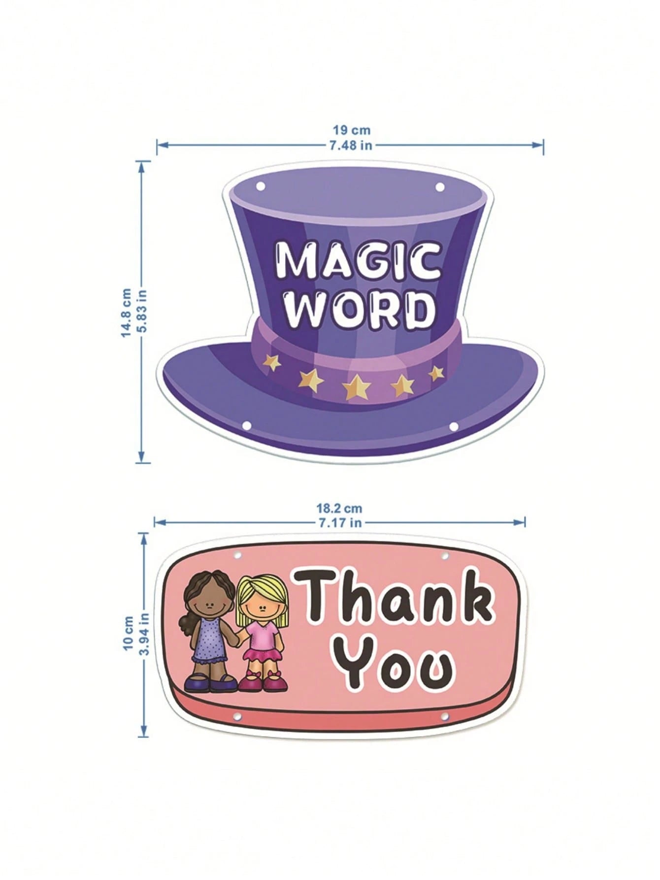 1pc Classroom Word Wall Decor, Teacher's English Corner Polite Expression Learning Cards, Hanging Flags For Students To Learn Vocabulary