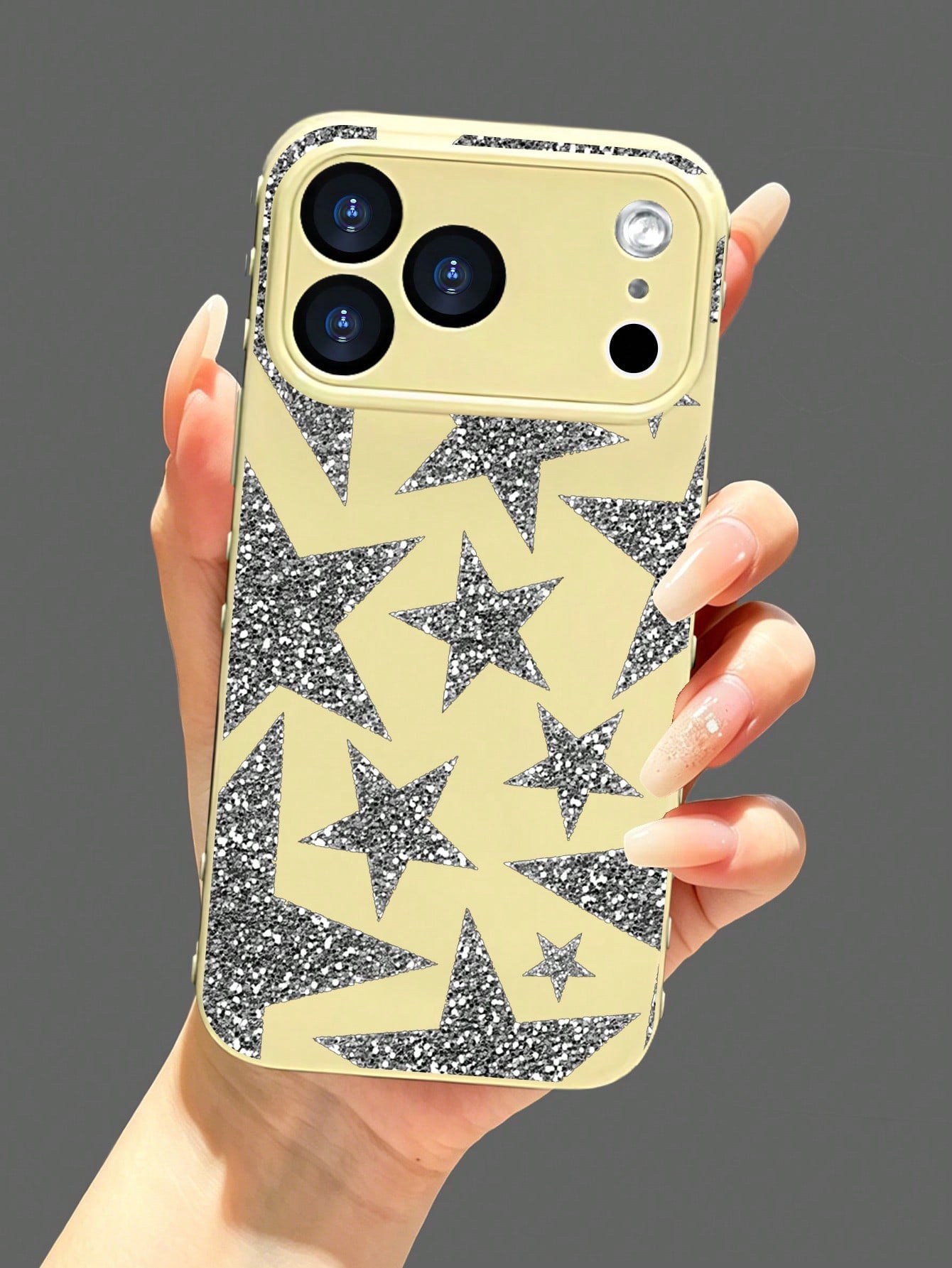 1Pc Colorful Heart 3D Border Design, Multi Color Optional Cute Phone Case, Shockproof Anti-Scratch Slim Protective Cover With Camera Protection For 17 Pro Max 17 Pro 17, 16 Pro Max 16 Pro 16 Plus