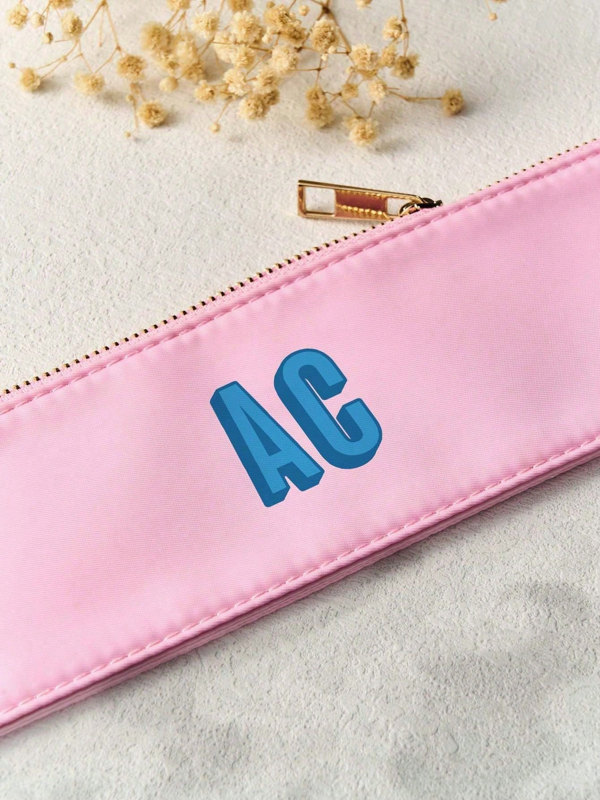 1pc Custom Name Storage Bag Personalized Cosmetic Bag Custom Name Makeup Pouch Transparent Large Capacity For Work Gym Home Birthday Gift For Her Him, Oversized Tote