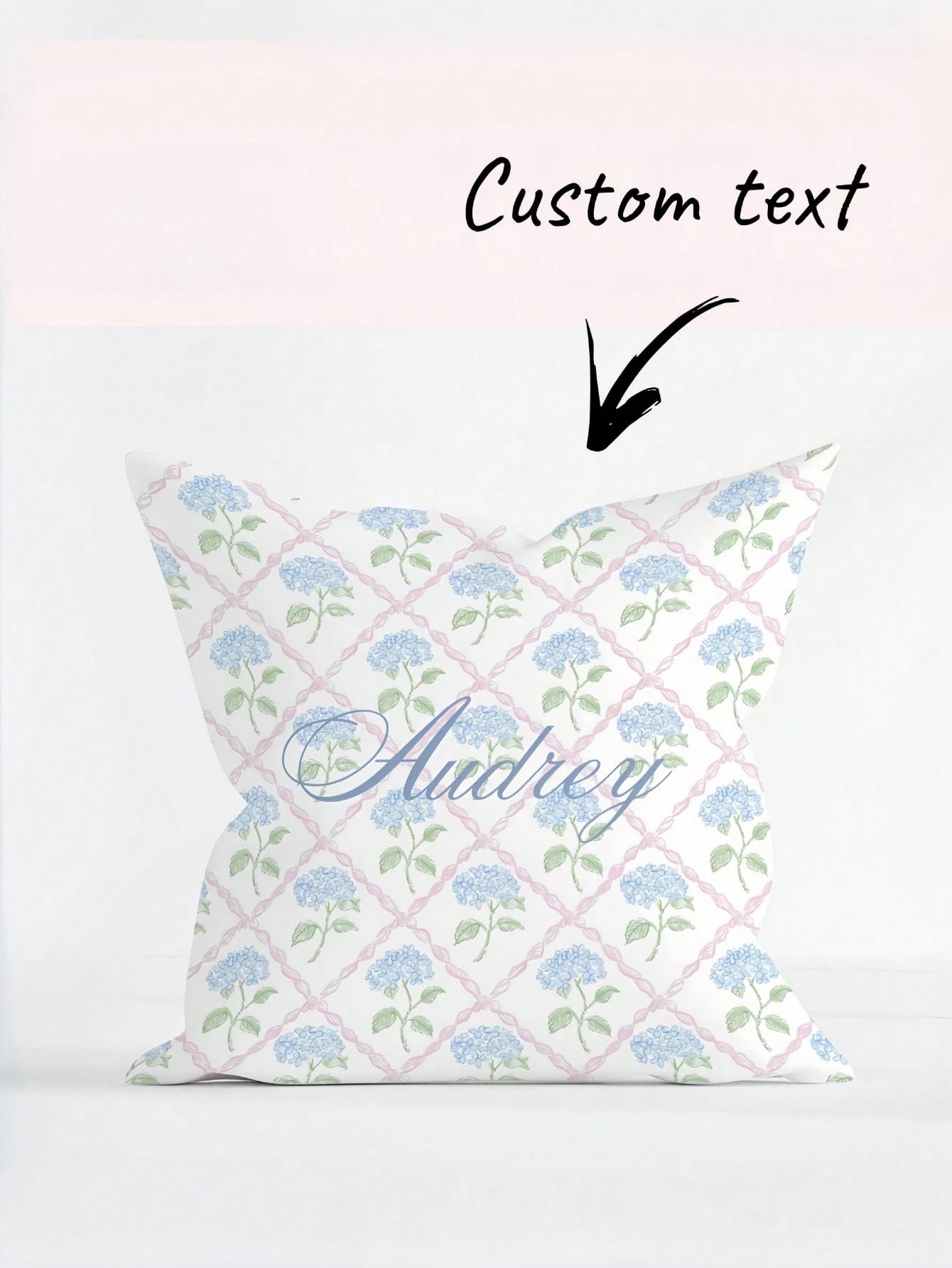 1pc Customizable Name Pillowcase, Personalized Name Background Color Decorative Pillowcase, Suitable For Christmas, Valentine's Day, Father's Day, Mother's Day, Wedding, Holidays, Couple Room Decor, C