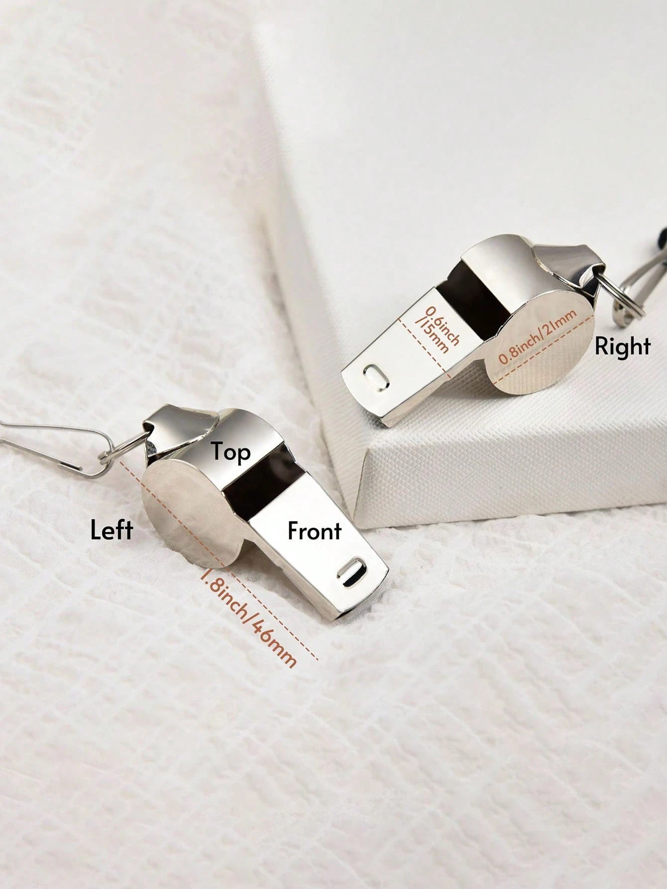 1pc Customizable Personalized Engraved Whistle Gift, Suitable For Teacher's Day, Sports Gift, Football Team Whistle, Thank You Gift, Creative Sports Gift With Customizable Pattern And Text, Perfect Fo