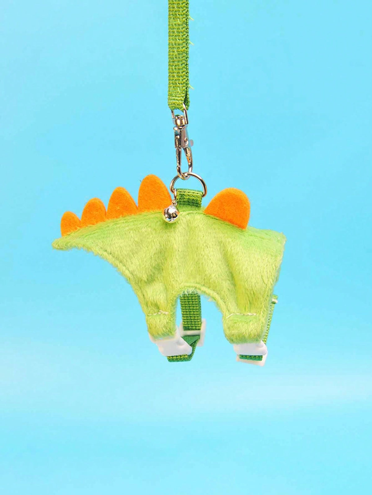 1pc Cute Dinosaur Adjustable Leash And Harness Set, Suitable For Ferrets, Lizards, Guinea Pigs, Hamsters And Other Small Pets, Hamster Supplies, Ferret Leash, Guinea Pig Supplies, Rabbit Supplies, Ham