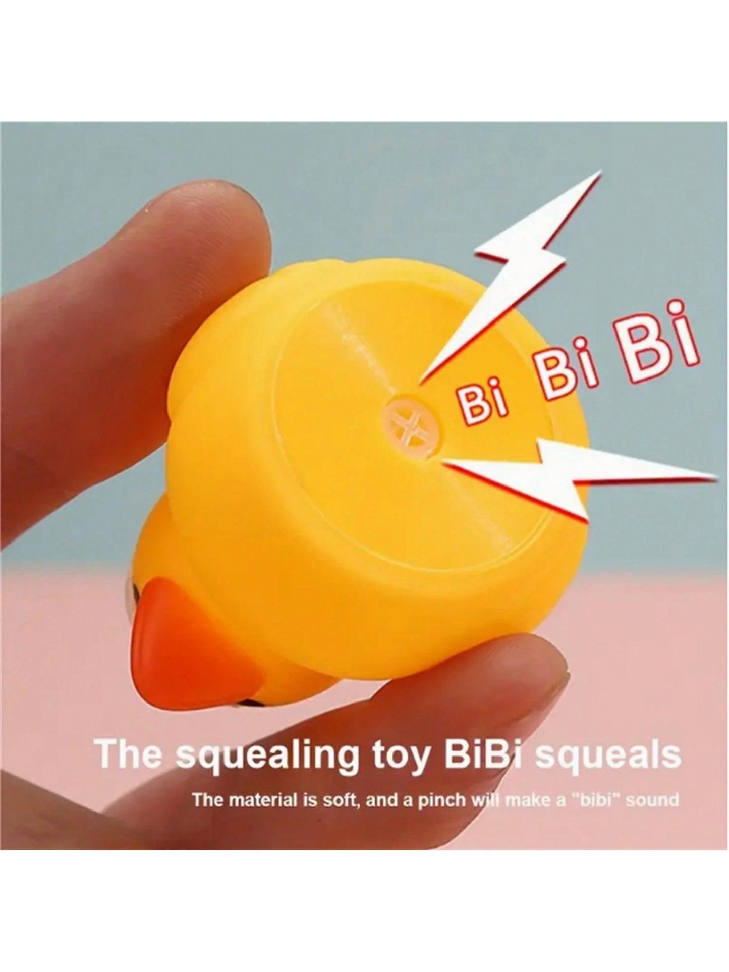 1pc Cute Duck Shaped Car Ornament Interior Decoration