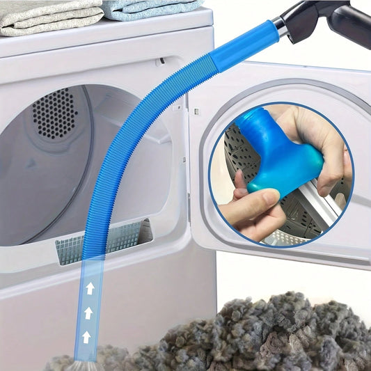 1pc Dryer Vent Cleaning Hose, Flexible Universal Connector Lint Vacuum Hose Attachment, Dryer Vent Cleaning Tool, Vacuum Cleaner Hose, Suitable For Most Vacuum Cleaners