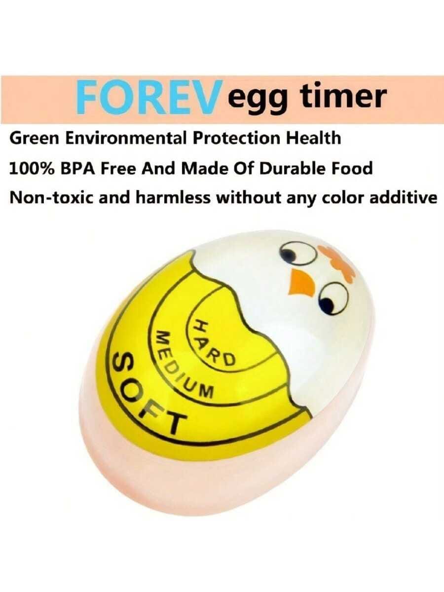 1pc Egg Timer- With Color-Changing Indicator, Accurately Measures Egg Yolk Softness/Hardness