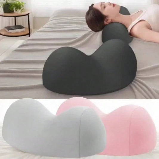 1pc Ergonomic Neck Pillow- Ergonomic Neck Support Pillow With Human Body Curve Design, Hand Wash
