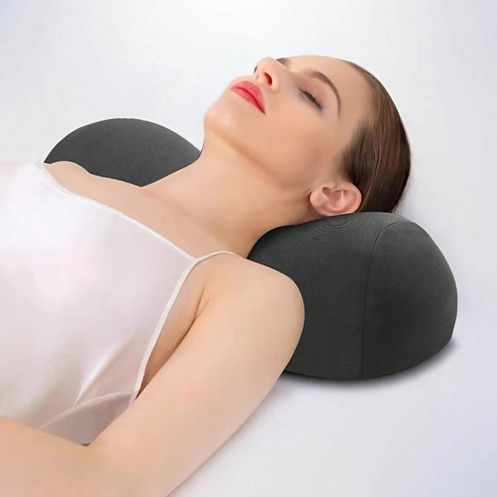 1pc Ergonomic Neck Pillow- Ergonomic Neck Support Pillow With Human Body Curve Design, Hand Wash